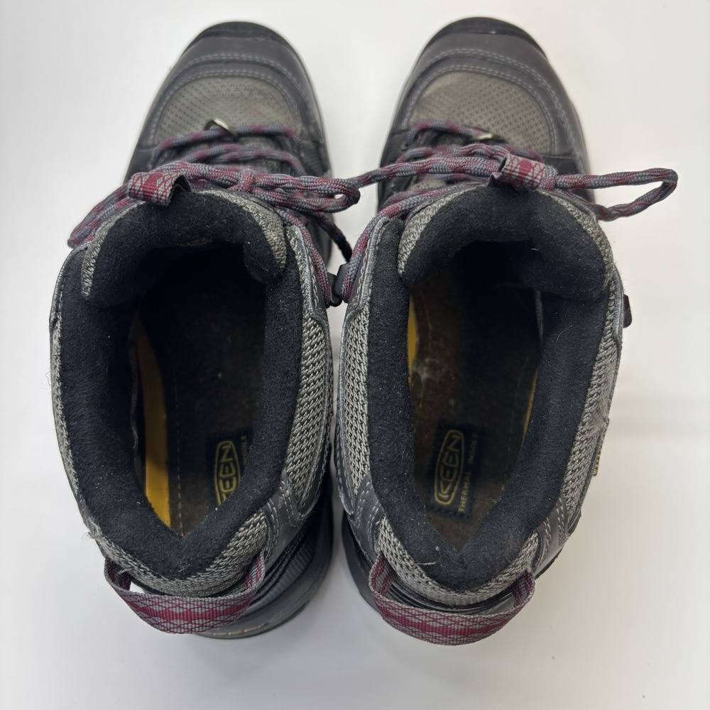 Keen Women's Koven Mid Polar WP Shoes insulated winter boots hiking sz 8.5 Trail - Picture 7 of 14